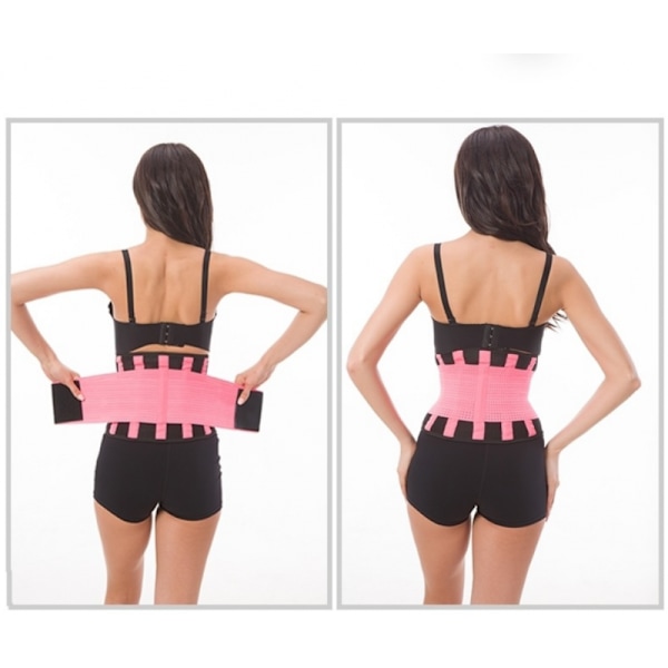 Støttebælte til lænden / Waist trainer Lyserød S