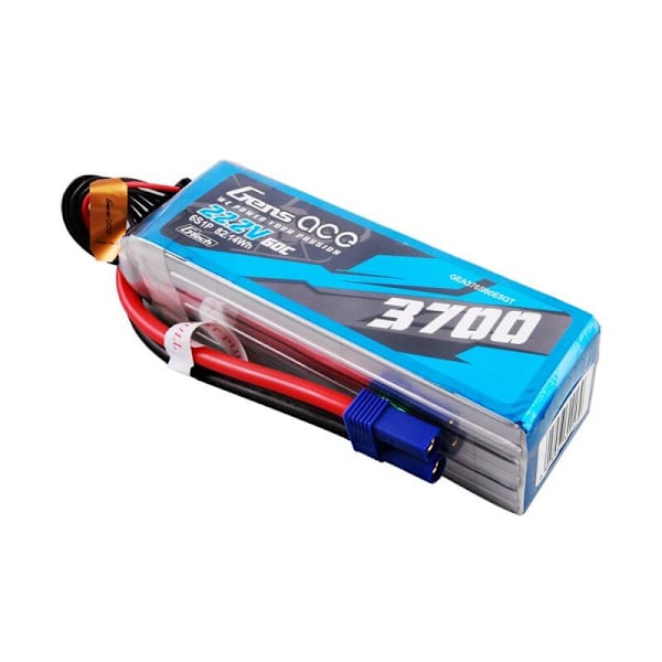 Gens ace G-Tech 3700mAh 22,2V 60C 6S1P Lipo batteripakke