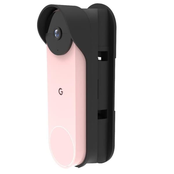 Säädettävä kiinnitysteline Google Nest -ovikellolle Black Black