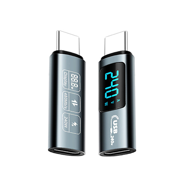 240W USB 2.0 Digital Display Adapter Grey Grey