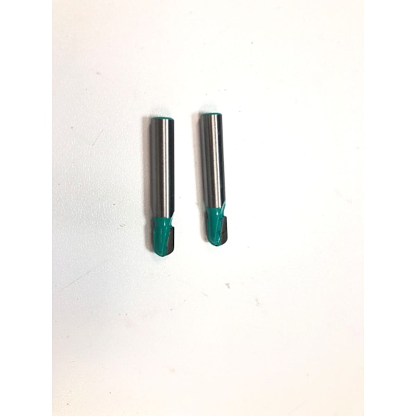 1/4" Shank Rund Bund Fræserbit (2-pak) A