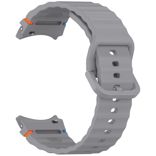 Klockarmband i Silikon för Samsung Watch 7 Svart