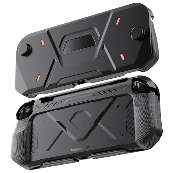 Suojakotelo Nintendo Switch 2:lle TPU+PC-kuori Musta