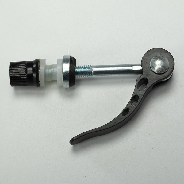 2 st Cykelbarnstol Vikbar Aluminiumlegering Snabbkopplingsspak Svart