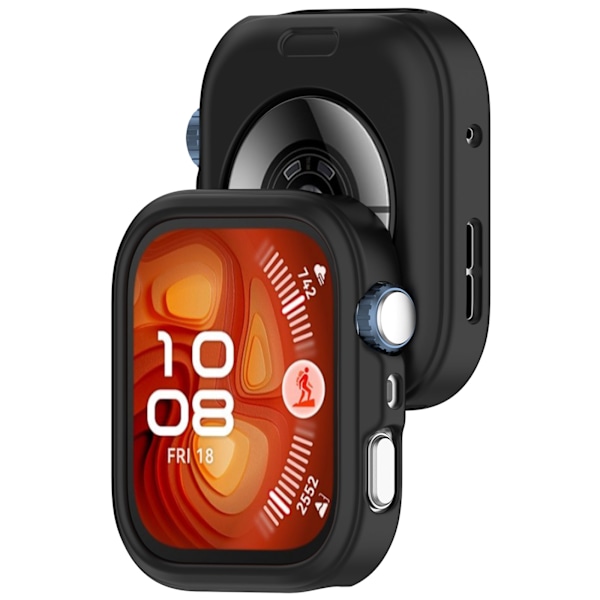Silikonfodral för Huawei Watch Fit 4 Pro Svart