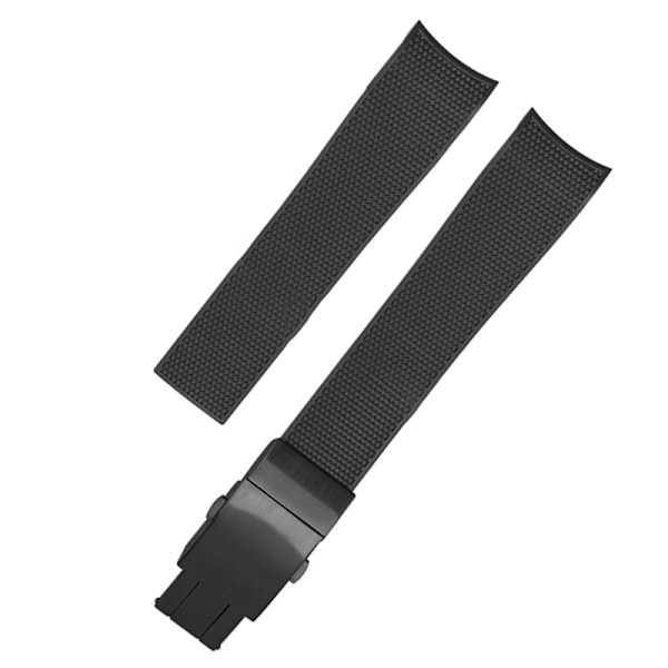 Klockarmband för Longines Conquest L3.742 642 781 782 - 21mm Svart