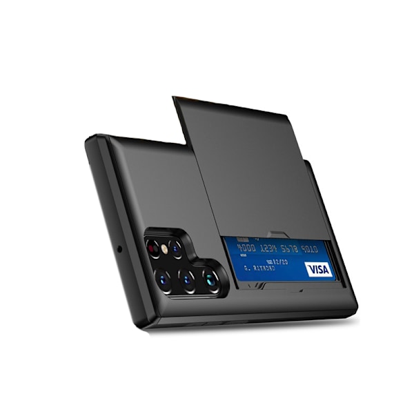 Beskyttelsesetui med kortholder til Samsung telefon Samsung Galaxy S23 Ultra