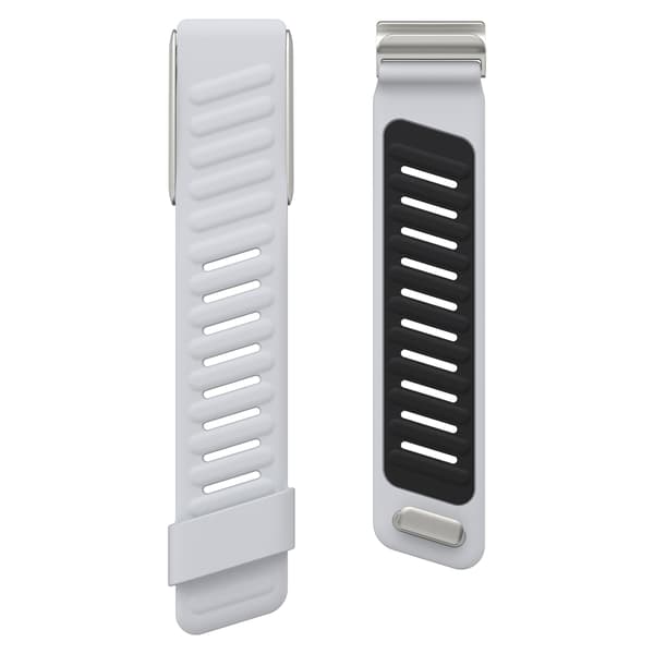 Silikone urrem til Whoop 4.0 Black+Grey Black+Grey