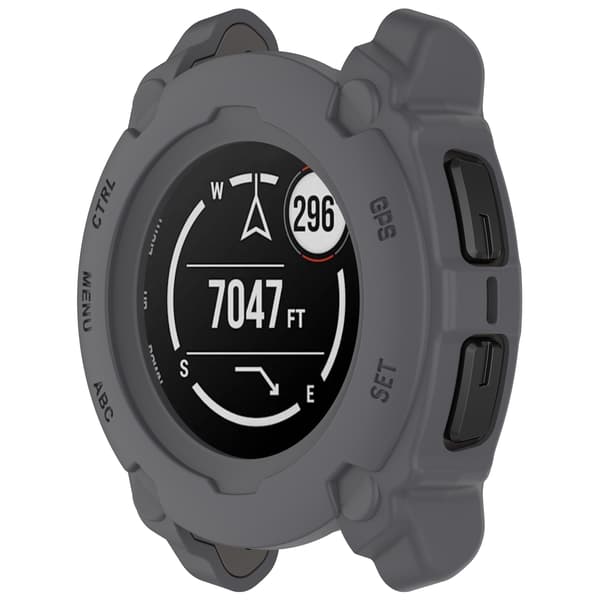 Garmin Instinct E (45mm) Silikone Beskyttelsesetui - Grå