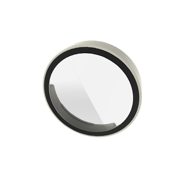 Beskyttelsesetui af hærdet glas Garmin Lily2 Smartwatch Varm hvid