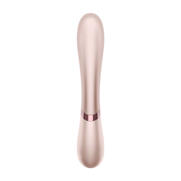 Satisfyer Hot Lover uppvärmd vibrator rosa och guld