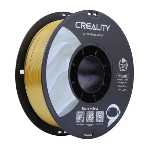 CR-Silk PLA Filament Creality (Guld)