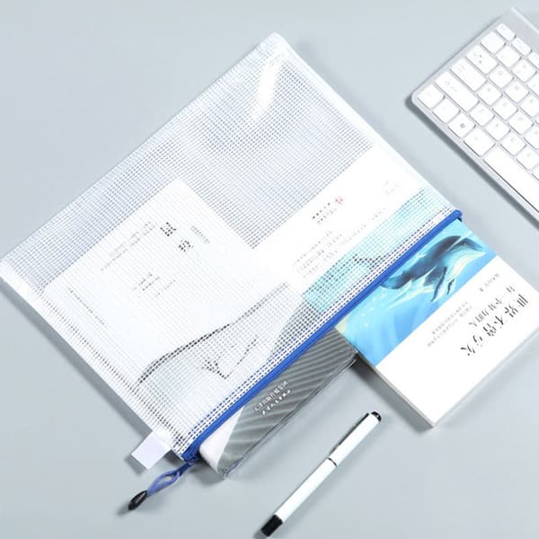 A4 filposer dokumentholdere 12-pak Blue Blue
