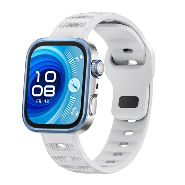 Silikoniranneke Huawei Fit 4 / Fit 3 -älykelloon White White