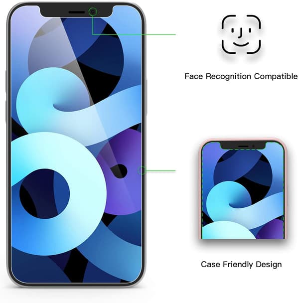 Skærmbeskytter iPhone 12 / 12 Pro hærdet glas
