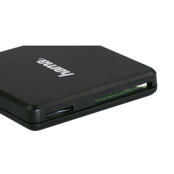 HAMA Kortläsare USB 3.0 Multi SD/microSD/CF Svart