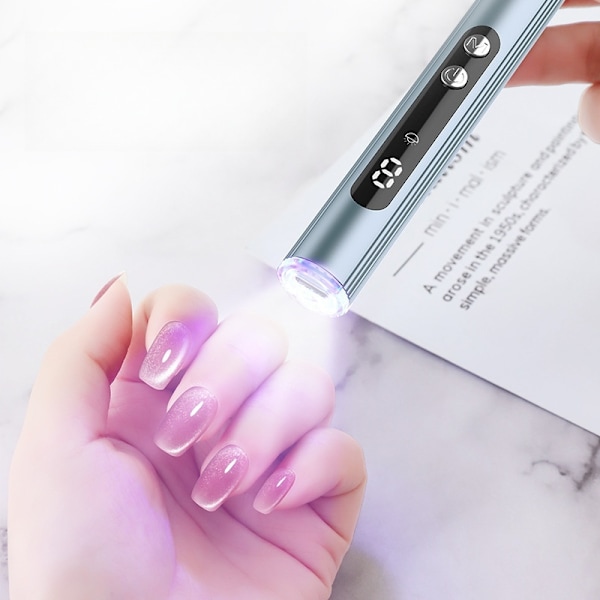 Multifunktionell elektrisk nagelborr Grå