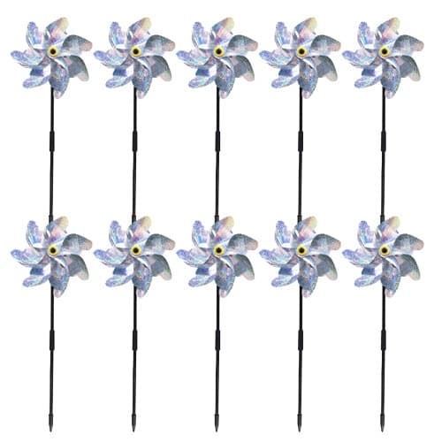 Vindspinder / reflekterende fugleskræmsel 10-Pack 10-Pack