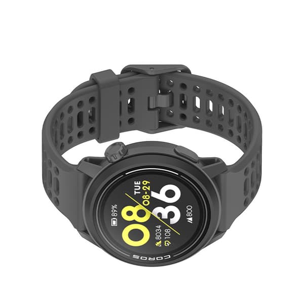 Silikoniranneke kellolle COROS PACE 3:lle Black Black