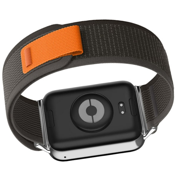 Alpine Loop flätad nylon klockarmband för Xiaomi 9 Pro / 8 Pro Svart+grå