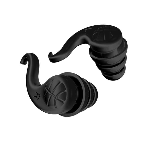 Professionelle silikone støjreducerende ørepropper Black+Grey Black+Grey