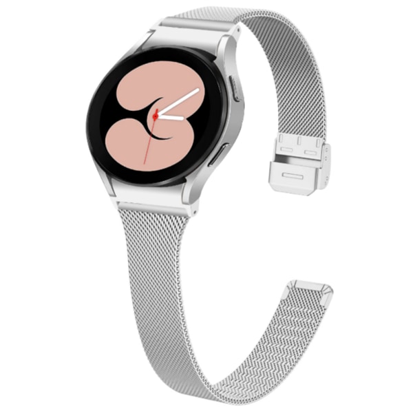 Klockarmband Samsung Galaxy Watch 4 Rostfritt stål Silver