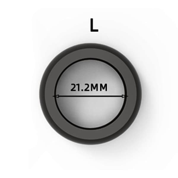 Stødsikkert silikonecover til Oura Ring Gen 3 Black L Black L