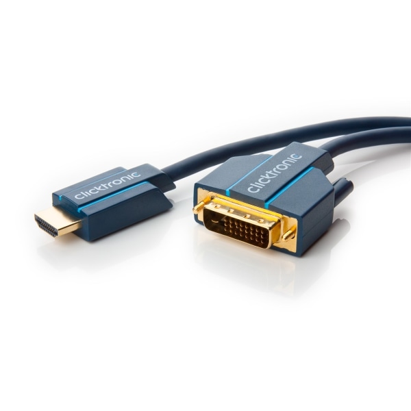 Clicktronic Adapterkabel från DVI till HDMI™