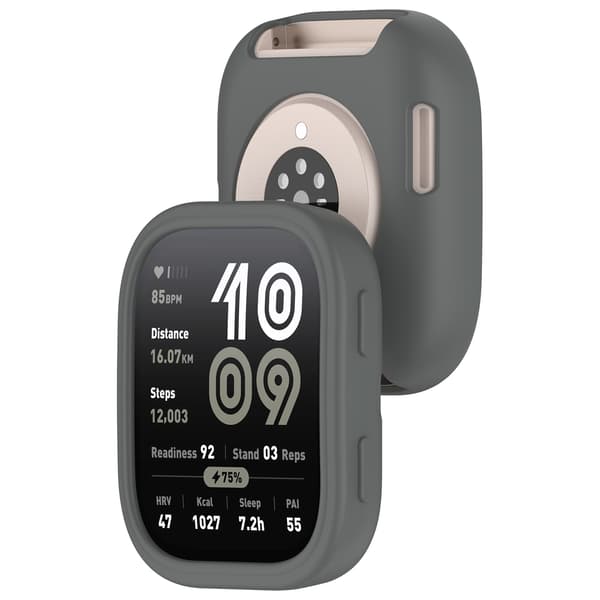 Silikonikuori Amazfit Bip 6:lle (A2435) Grey Grey