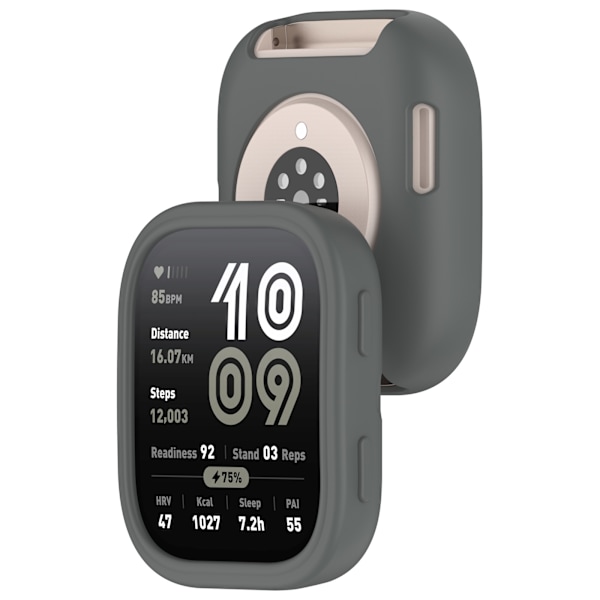 Silikonskyddsfodral för Amazfit Bip 6 (A2435) Grå