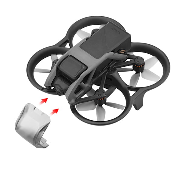 Naarmuuntumaton linssin suojakuori DJI Avatalle Harmaa