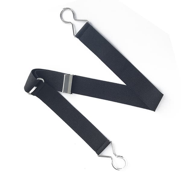 Osynligt elastiskt bälte Black Black