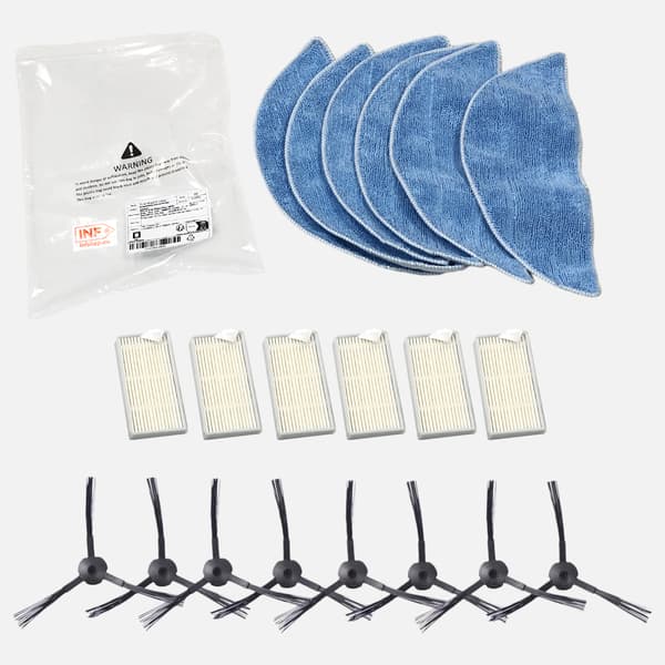 Reservdelssats för ILIFE ZACO V3 V3S V5 V5S Pro V5x Robotdammsugare