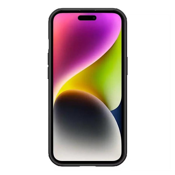 Nillkin CamShield Pro -kotelo iPhone 15 Plus -puhelimelle (musta)