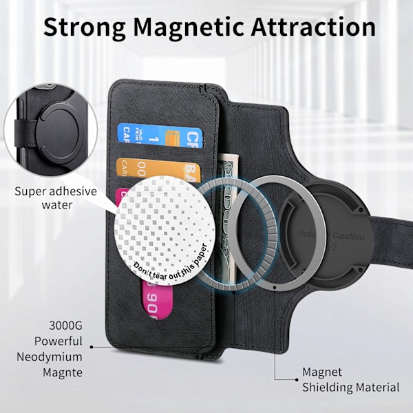 Magnetisk etui til Samsung - Sort Samsung Galaxy S21