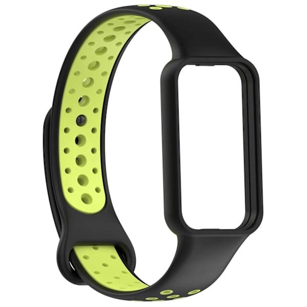 Tyylikäs ranneke Redmi Band 2:lle Musta + Vihreä