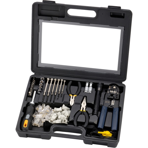Sprotek STK985 Tool kit  cpus and network cables black