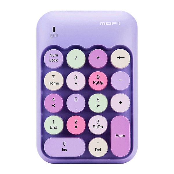 Langaton MOFII numeronäppäimistö X910 (violetti)