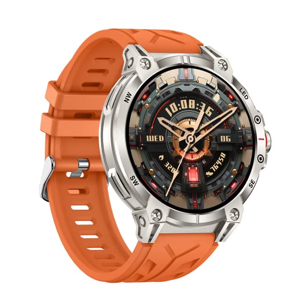 Multifunktionelt smartwatch med sundhedsovervågning og Bluetooth-opkald Orange Orange