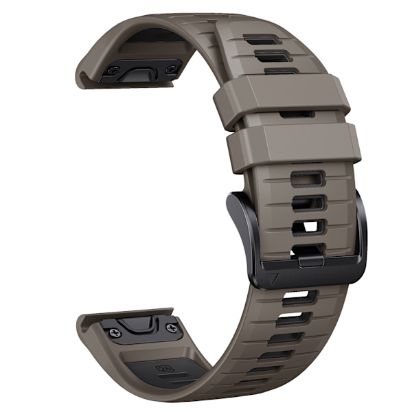 Stilfuld Quick Release Rem til Garmin Fenix 7X Pro Brun