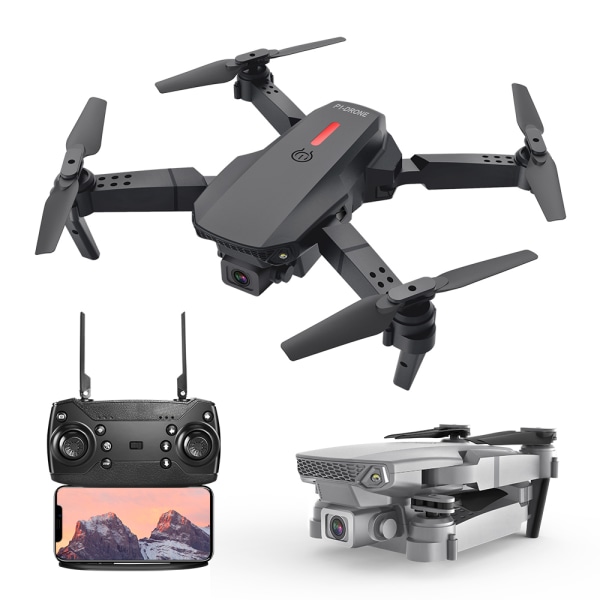 Taitettavalla suunnittelulla varustettu drone, premium-kamera Svart 7b69 |  Svart | Fyndiq