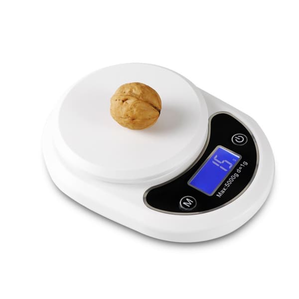 Digital Kitchen Scale 3kg/0.1g Precision with Backlit LCD Tare och Multi-Unit Conversion