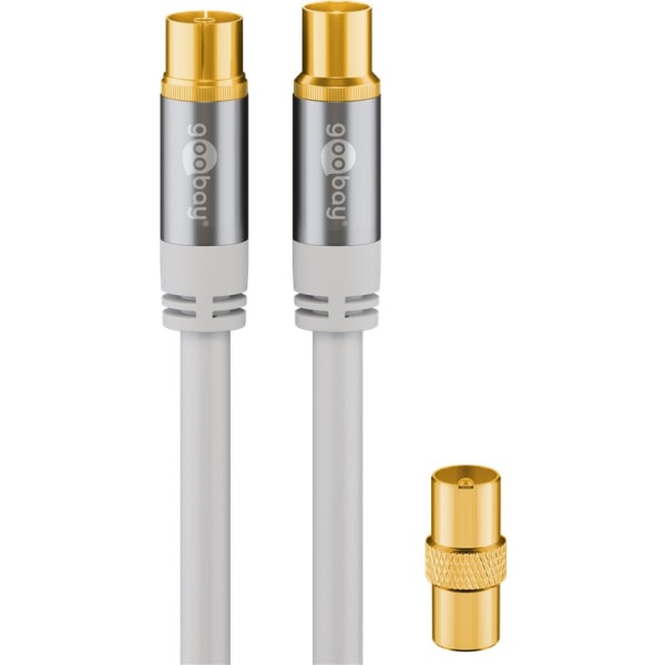 TV-antennkabel (135 dB), 4x skärmad