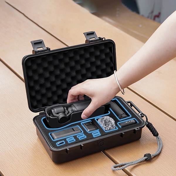 DJI Osmo Pocket 3 Vandtæt Hårdt Etui - Bærbart Rejseetui