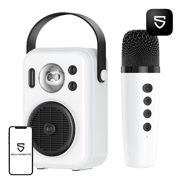 Langaton Bluetooth-kaiutin Soundpeats Hi-sing (valkoinen)