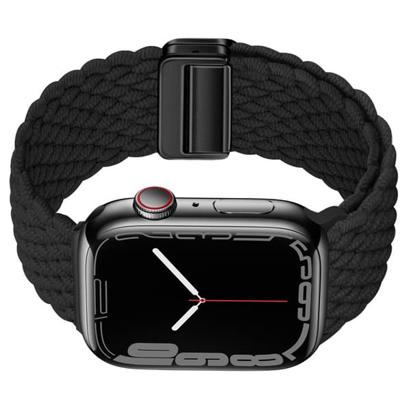 Starlight Nylon urrem til Apple Watch Black S Black S