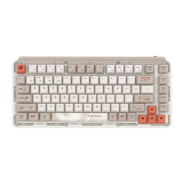 Z830 ProMax MIIIW 2.4G trådlöst tangentbord (kaffe)