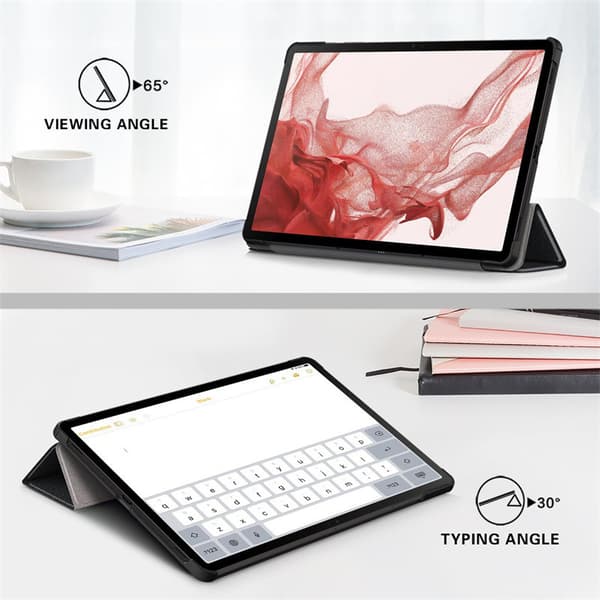 Premium Tri-Fold -kotelo Samsung Galaxy Tab S8 Plus -laitteelle