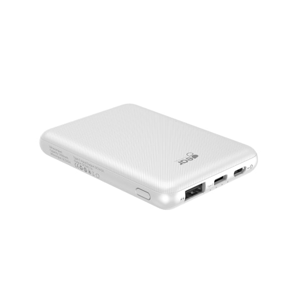 Powerbank 5000mAh LiPolymer Ultracompact 2A 1xUSB-C 1xUSB-A 1xMicroUSB Vit