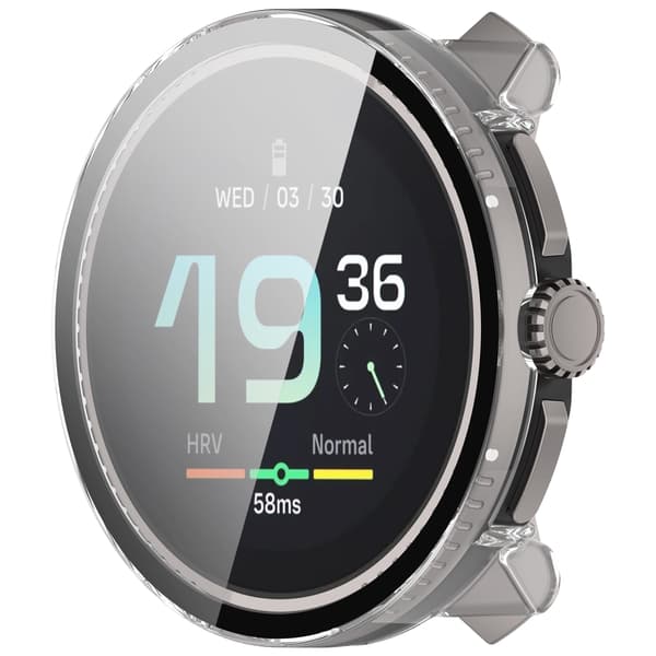 Suunto Race -kellokotelo integroidulla näytönsuojalla Transparent Transparent